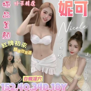 限熟客【善化】妮可🇻🇳越南$3200 .雙飛搭配水多多（歌）