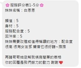 限熟客【沙鹿】白恩恩🇲🇾馬來$2500.可無套內射（排）
