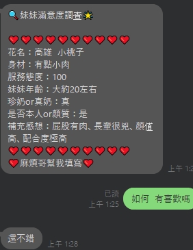 限熟客【高雄前金】小桃子🇻🇳越南$3000（復）