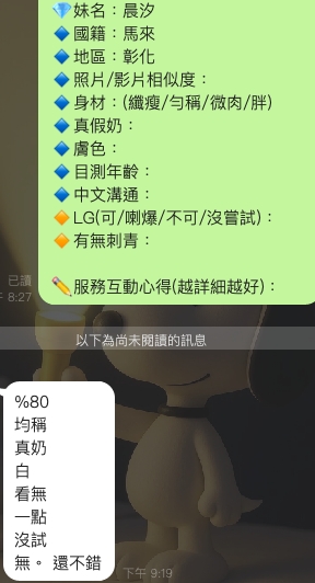 限熟客【彰化】晨汐🇲🇾馬來$1800.可無套（魚公）