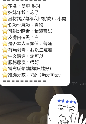限熟客【草屯】琳琳🇲🇾馬來$1900.可無套內射（必）