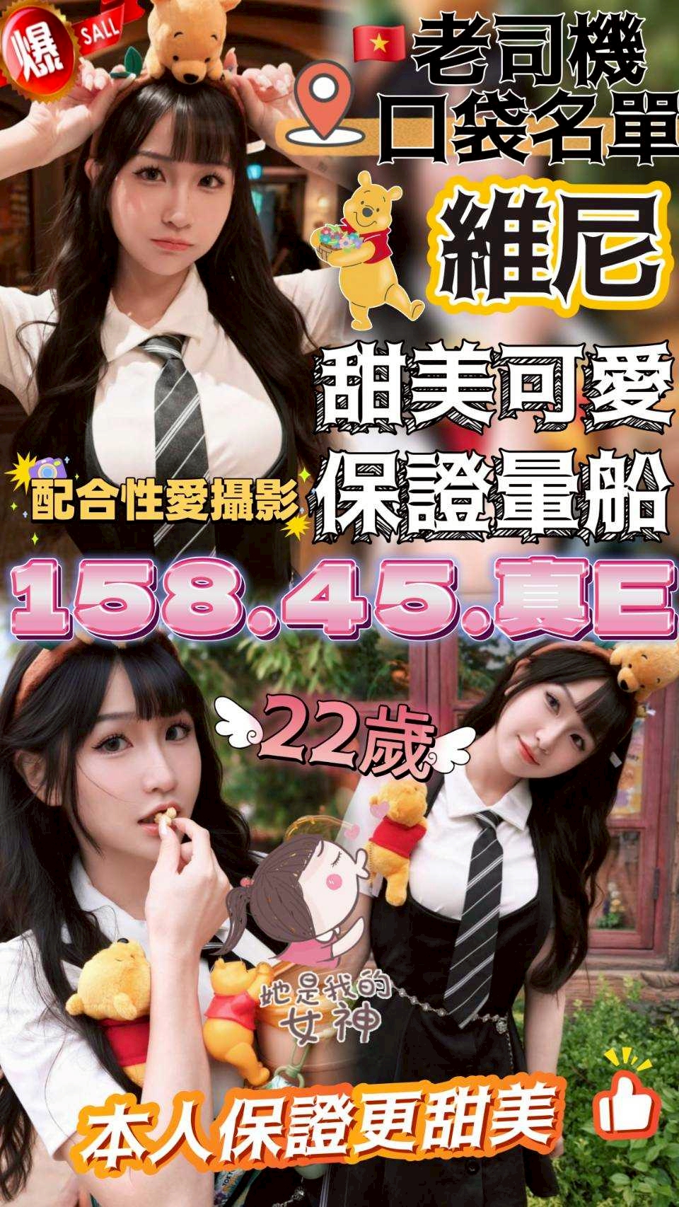 限熟客【北區】維尼🇻🇳越南$3200.可攝影（推）