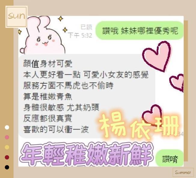 限熟客【南區】楊依珊🇲🇾馬來$2700（金）