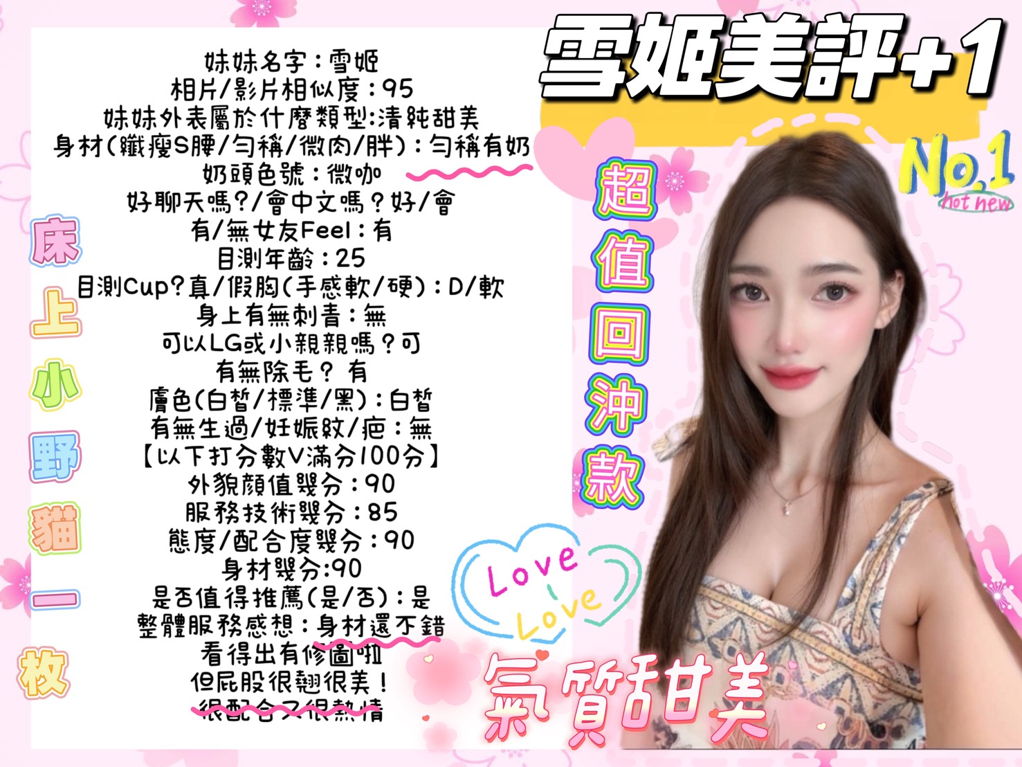 限熟客【永康】雪姬🇲🇾馬來$2000（森）